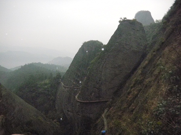 巍峨的崀山風景